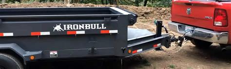 The <b>trailer</b> is strong and carries plenty of weight. . Big tex vs iron bull dump trailer